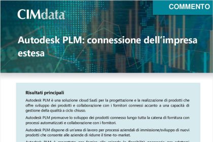 Connessione dell'azienda estesa a Cloud PLM