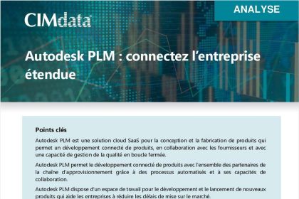 Connexion de l'entreprise étendue avec une solution cloud PLM